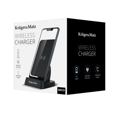 Ładowarka indukcyjna Kruger&Matz QI 10W Ładowarka indukcyjna Kruger&Matz QI 10W