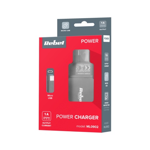 Ładowarka sieciowa M-Life 1000 mA Ładowarka sieciowa M-Life 1000 mA