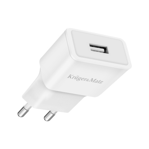 Ładowarka sieciowa USB 10W KrugerMatz Ładowarka sieciowa USB 10W KrugerMatz