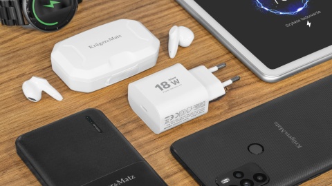 Ładowarka sieciowa USB-C PD QC 3.0 18W KrugerMatz