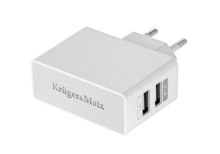 Ładowarka sieciowa USB Kruger&Matz