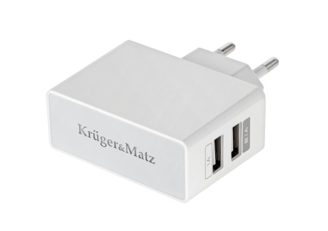 Ładowarka sieciowa USB Kruger&Matz Ładowarka sieciowa USB Kruger&Matz