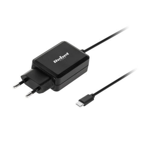 Ładowarka sieciowa kabel USB-C 5V 2400mA Rebel Ładowarka sieciowa kabel USB-C 5V 2400mA Rebel