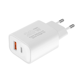 Szybka Ładowarka sieciowa GAN USB C Power Delivery Quick Charge Kruger&Matz