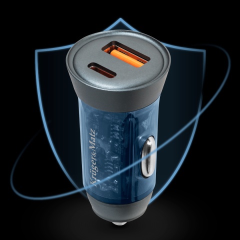 Szybka ładowarka samochodowa 30W USB C do zapalniczki 12-24V QC PD mocna