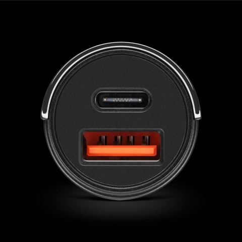 Szybka ładowarka samochodowa 30W USB C do zapalniczki 12-24V QC PD