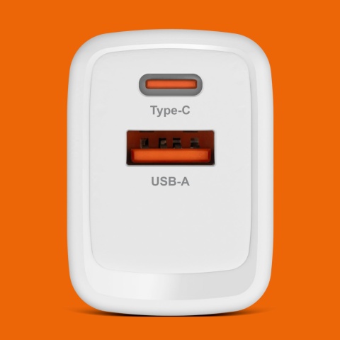 Szybka ładowarka sieciowa GAN 45W Power Delivery Quick Charge Kruger&Matz Szybka ładowarka sieciowa GAN 45W Power Delivery Quick Charge Kruger&Matz