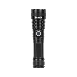 Akumulatorowa latarka LED Rebel 10 W zoom aluminium 1000 lm IP65 USB-C