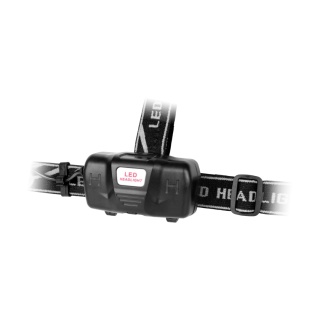 Akumulatorowa latarka czołowa 10W zoom aluminium Rebel 300 lm zasięg 200 m