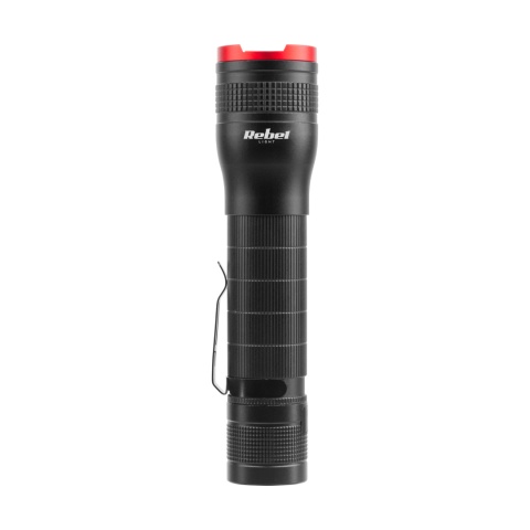 Akumulatorowa latarka ręczna 800lm 10W aluminium Rebel