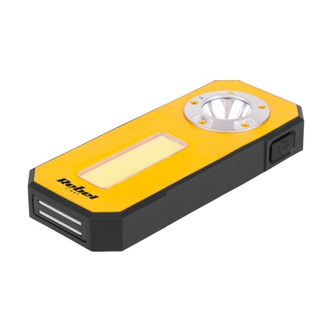 Akumulatorowa mini lampa warsztatowa 3 W LED + 3 W COB 300 lm SOS Rebel Akumulatorowa mini lampa warsztatowa 3 W LED + 3 W COB 300 lm SOS Rebel