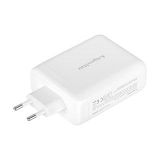 Ładowarka sieciowa Kruger&Matz 140 W GaN z funkcją Quick Chazge i Power Delivery