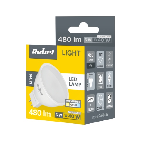 Lampa LED Rebel Light (6 W, MR16) Lampa LED Rebel Light (6 W, MR16)