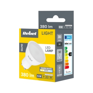 Lampa LED Rebel Light (GU10, 5 W)