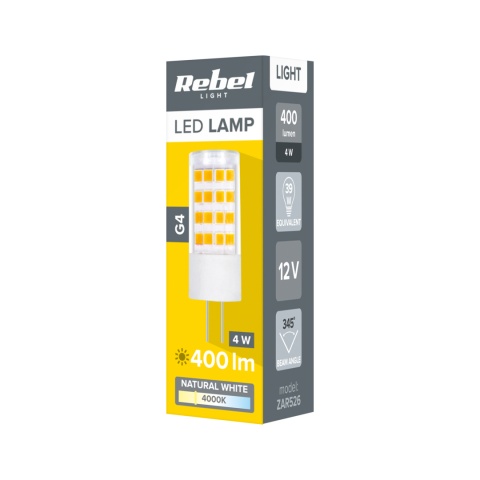 Lampa led Rebel 4W, G4, 4000K, 12V Lampa led Rebel 4W, G4, 4000K, 12V