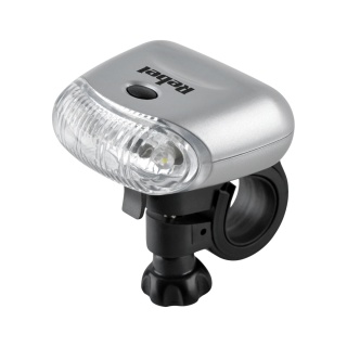 Lampa rowerowa LED przednia 3 tryby 2xAAA Rebel