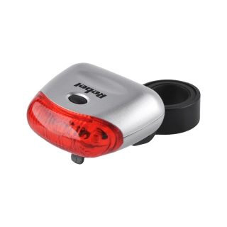 Lampa rowerowa LED tylna 3 tryby 2xAAA Rebel