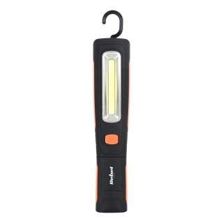 Lampa warsztatowa kabel USB magnesy uchwyt latarka 220lm+60lm USB 2000 mAh