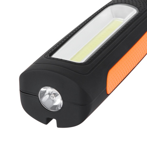 Lampa warsztatowa kabel USB magnesy uchwyt latarka 220lm+60lm USB 2000 mAh Lampa warsztatowa kabel USB magnesy uchwyt latarka 220lm+60lm USB 2000 mAh