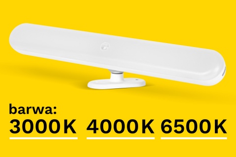 Lampka LED czujnik ruchu do szafy samoprzylepna 92 diody LED Rebal Lampka LED czujnik ruchu do szafy samoprzylepna 92 diody LED Rebal