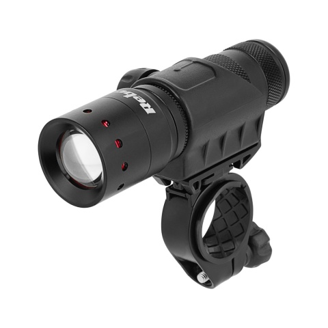 Lampka rowerowa przednia LED 3W 50m 180lm IP20 latarka 3xAAA Rebel Lampka rowerowa przednia LED 3W 50m 180lm IP20 latarka 3xAAA Rebel