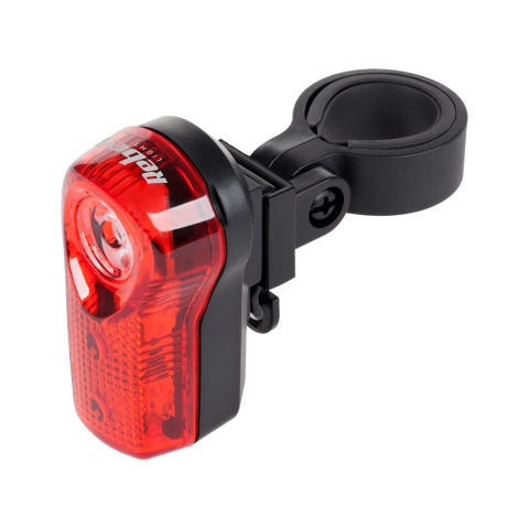 Lampka rowerowa tylna przednia latarka komplet LED AAA Rebel Lampka rowerowa tylna przednia latarka komplet LED AAA Rebel
