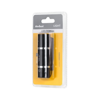 Latarka LED aluminiowa kieszonkowa 1W 3xAAA Rebel