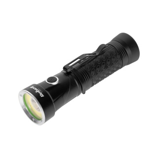 Latarka LED z ruchomą głowicą Rebel 1200 mAh 250m IPX5 aluminium