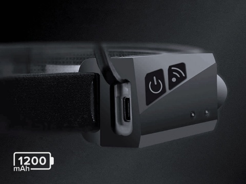 Latarka czołowa akumulatorowa czołówka usb mocna