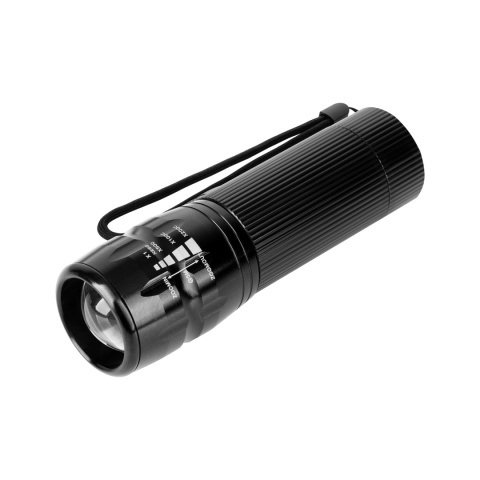 Latarka ręczna 5W Rebel 5W 400 lm Zoom aluminiowa IP20 4 x 1,5 V AAA