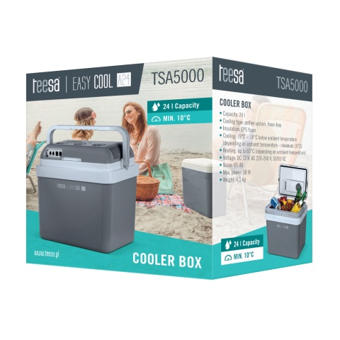 Lodówka turystyczna Teesa EASY COOL A24 Lodówka turystyczna Teesa EASY COOL A24