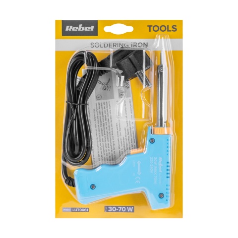 Lutownica grzałkowa pistolet Kemot 30-70W LUT0061 Lutownica grzałkowa pistolet Kemot 30-70W LUT0061