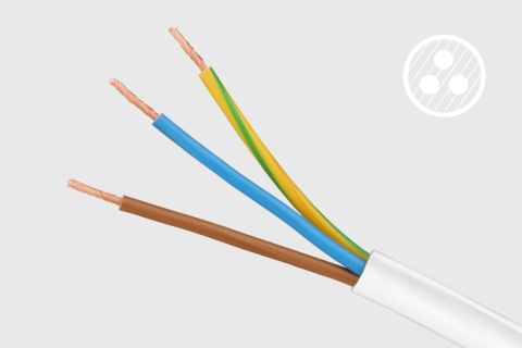 Przedłużacz listwa zasilająca 1,5m 4 gniazda 3x1,0mm2 Rebel