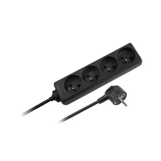 Przedłużacz listwa zasilająca 1,5m 4 gniazda 3x1,0mm2 Rebel