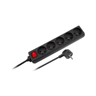 Przedłużacz listwa zasilająca 3m 5 gniazda 3x1,5mm2 Rebel