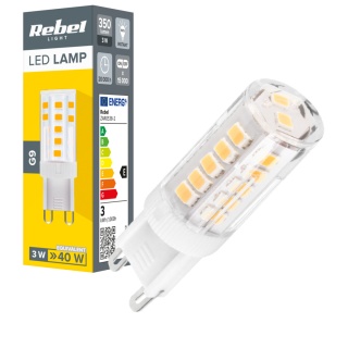 Żarówka LED G9 lampa 3,5W 350lm 4000K Rebel