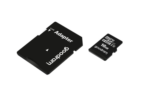 Goodram karta pamięci microSD 16 GB Class 10 UHS-I Adapter SD Goodram karta pamięci microSD 16 GB Class 10 UHS-I Adapter SD
