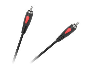 Kabel RCA przewód audio cinch 1,8m RCA- RCA Cabletech Eco-Line
