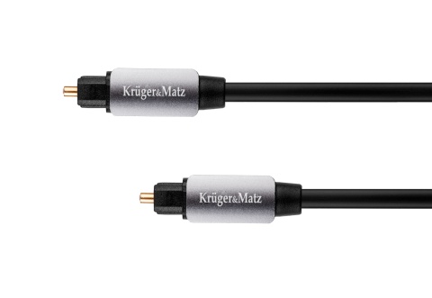 Kabel optyczny 1m toslink Kruger&Matz KM0319 Kabel optyczny 1m toslink Kruger&Matz KM0319