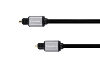 Kabel optyczny przewód toslink digital audio SFDIF 2m T-T HQ Kruger&Matz