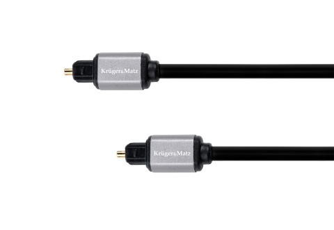 Kabel optyczny przewód toslink digital audio SFDIF 2m T-T HQ Kruger&Matz Kabel optyczny przewód toslink digital audio SFDIF 2m T-T HQ Kruger&Matz