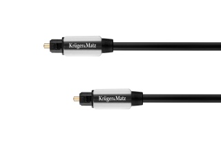 Kabel optyczny toslink 0.5m Kruger&Matz KM0318