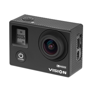 Kamera sportowa 4K kamerka Kruger&Matz Vision L400 akcesoria pilot zestaw