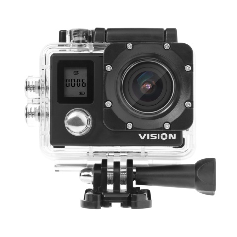 Kamera sportowa 4K kamerka Kruger&Matz Vision L400 akcesoria pilot zestaw Kamera sportowa 4K kamerka Kruger&Matz Vision L400 akcesoria pilot zestaw
