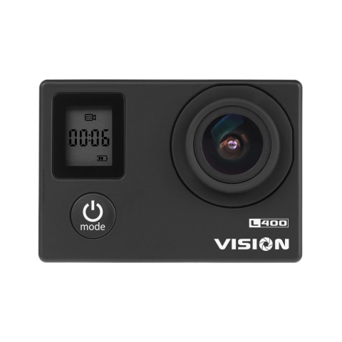 Kamera sportowa 4K kamerka Kruger&Matz Vision L400 akcesoria pilot zestaw Kamera sportowa 4K kamerka Kruger&Matz Vision L400 akcesoria pilot zestaw