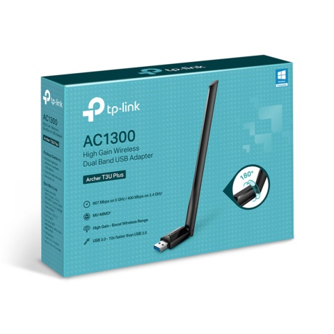 Karta sieciowa TP-LINK AC1300 TL-ARCHER T3U PLUS Karta sieciowa TP-LINK AC1300 TL-ARCHER T3U PLUS