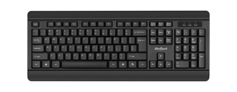 Klawiatura przewodowa Rebel WK500 Plug&Play Klawiatura przewodowa Rebel WK500 Plug&Play
