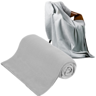 Koc polarowy Teesa gruby ciepły narzuta 130x150