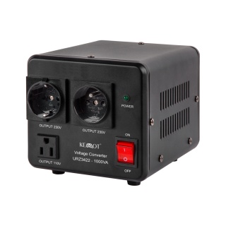 Konwerter napięcia dwukierunkowy KEMOT 800 W / 1000 VA 115V 230V