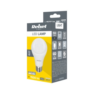 Lampa LED Rebel Light (12 W, A60)